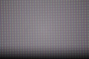 Makroaufnahme eines Laptop-LCD; einzelne Pixel sichtbar 
